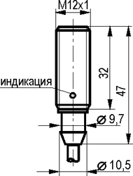 Габариты ISB BF2A-31P-2-L-H